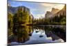 Sunrise on Yosemite Valley, Yosemite National Park, California-Stephen Moehle-Mounted Photographic Print