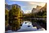 Sunrise on Yosemite Valley, Yosemite National Park, California-Stephen Moehle-Mounted Photographic Print