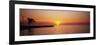 Sunrise over a Lake, Lake Michigan, Chicago, Illinois, USA-null-Framed Photographic Print