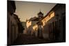 Sunrise over a Typical Street in Paraty-Alex Saberi-Mounted Photographic Print