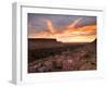 Sunrise Over a Village Near the Town of Tinerhir on the Road to the Todra Gorge, Tinerhir, Morocco-Lee Frost-Framed Photographic Print