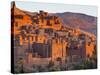 Sunrise over Ait Benhaddou, Atlas Mountains, Morocco-Doug Pearson-Stretched Canvas