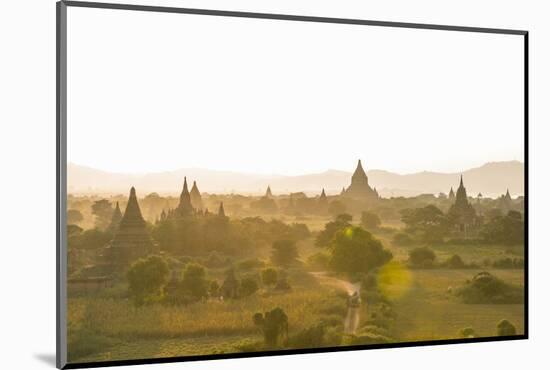 Sunrise over Ancient Temples of Bagan, Myanmar-Harry Marx-Mounted Photographic Print