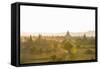 Sunrise over Ancient Temples of Bagan, Myanmar-Harry Marx-Framed Stretched Canvas