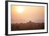 Sunrise over Ancient Temples of Bagan, Myanmar-Harry Marx-Framed Photographic Print