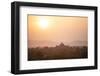 Sunrise over Ancient Temples of Bagan, Myanmar-Harry Marx-Framed Photographic Print