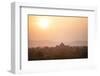 Sunrise over Ancient Temples of Bagan, Myanmar-Harry Marx-Framed Photographic Print