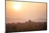 Sunrise over Ancient Temples of Bagan, Myanmar-Harry Marx-Mounted Photographic Print