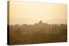 Sunrise over Ancient Temples of Bagan, Myanmar-Harry Marx-Stretched Canvas