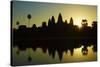 Sunrise over Angkor Wat, Angkor World Heritage Site, Siem Reap, Cambodia-David Wall-Stretched Canvas