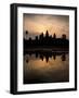 Sunrise over Angkor Wat-Ben Pipe-Framed Photographic Print