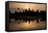 Sunrise over Angkor Wat-Ben Pipe-Framed Stretched Canvas