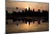 Sunrise over Angkor Wat-Ben Pipe-Mounted Photographic Print