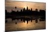 Sunrise over Angkor Wat-Ben Pipe-Mounted Photographic Print