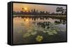 Sunrise over Angkor Wat-Michael Nolan-Framed Stretched Canvas