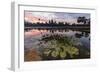 Sunrise over Angkor Wat-Michael Nolan-Framed Photographic Print