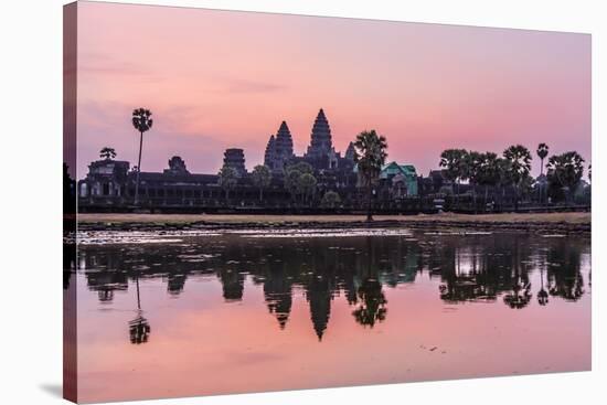 Sunrise over Angkor Wat-Michael Nolan-Stretched Canvas