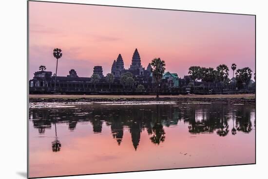 Sunrise over Angkor Wat-Michael Nolan-Mounted Photographic Print