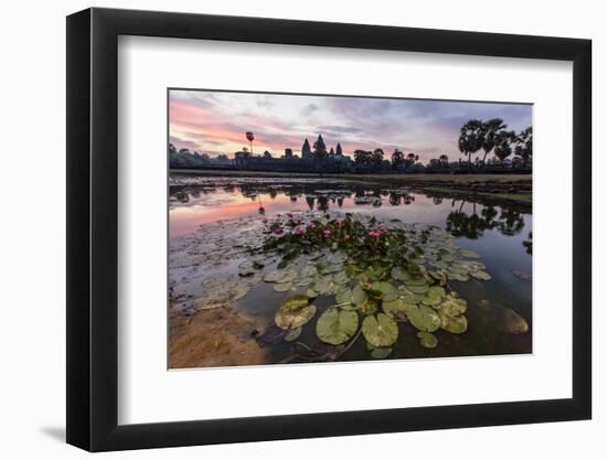 Sunrise over Angkor Wat-Michael Nolan-Framed Photographic Print
