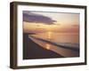 Sunrise over Atlantic, Cape Cod National Seashore, Massachusetts, USA-Charles Gurche-Framed Premium Photographic Print