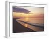 Sunrise over Atlantic, Cape Cod National Seashore, Massachusetts, USA-Charles Gurche-Framed Premium Photographic Print