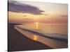 Sunrise over Atlantic, Cape Cod National Seashore, Massachusetts, USA-Charles Gurche-Stretched Canvas