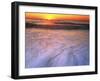 Sunrise over Atlantic Ocean, Assateague Island National Seashore, Virginia, USA-Charles Gurche-Framed Photographic Print