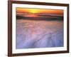 Sunrise over Atlantic Ocean, Assateague Island National Seashore, Virginia, USA-Charles Gurche-Framed Photographic Print