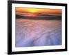 Sunrise over Atlantic Ocean, Assateague Island National Seashore, Virginia, USA-Charles Gurche-Framed Photographic Print