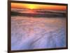 Sunrise over Atlantic Ocean, Assateague Island National Seashore, Virginia, USA-Charles Gurche-Framed Photographic Print