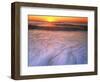 Sunrise over Atlantic Ocean, Assateague Island National Seashore, Virginia, USA-Charles Gurche-Framed Photographic Print