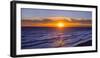 Sunrise over Atlantic Ocean, Florida, USA-null-Framed Premium Photographic Print