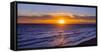Sunrise over Atlantic Ocean, Florida, USA-null-Framed Stretched Canvas