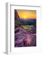 Sunrise over Boulder, Co-Dean Fikar-Framed Photographic Print