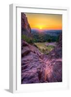 Sunrise over Boulder, Co-Dean Fikar-Framed Photographic Print