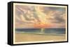 Sunrise over Cape May-null-Framed Stretched Canvas