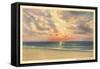 Sunrise over Cape May-null-Framed Stretched Canvas