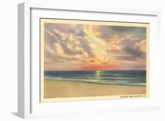 Sunrise over Cape May-null-Framed Premium Giclee Print