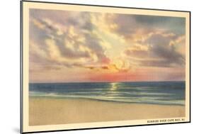 Sunrise over Cape May-null-Mounted Premium Giclee Print
