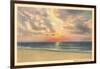 Sunrise over Cape May-null-Framed Art Print