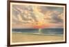 Sunrise over Cape May-null-Framed Art Print