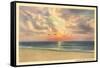 Sunrise over Cape May-null-Framed Stretched Canvas