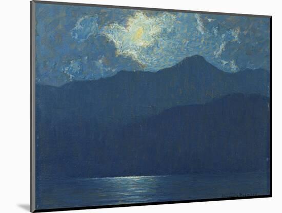 Sunrise over Catalina Island, 1920-Granville Redmond-Mounted Giclee Print