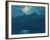 Sunrise over Catalina Island. 1920-Granville Redmond-Framed Giclee Print