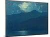 Sunrise over Catalina Island. 1920-Granville Redmond-Mounted Giclee Print