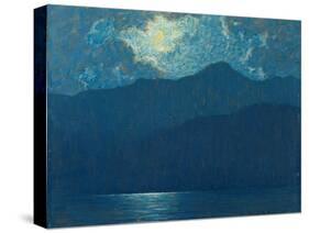 Sunrise over Catalina Island. 1920-Granville Redmond-Stretched Canvas