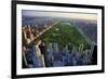 Sunrise Over Central Park-null-Framed Premium Giclee Print