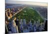 Sunrise Over Central Park-null-Mounted Premium Giclee Print