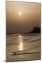 Sunrise over Coastal Mudflats, Campfield Marsh Rspb Reserve, Bowness, Solway Firth, Cumbria, UK-Peter Cairns-Mounted Photographic Print