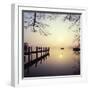 Sunrise Over Derwentwater-Charles Bowman-Framed Premium Photographic Print